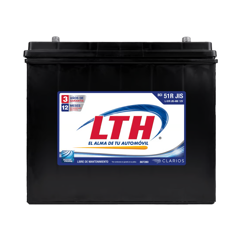 Batería LTH L-51R-480 JIS